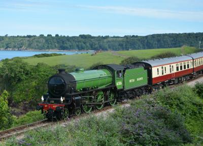 61306 steam at Dartmouth Steam Railway - Waterside. &copy; AJax