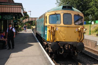 33111 at Mid Hants Railway. &copy; South Coast Trainspotter
