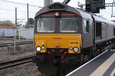 66746 at Peterborough. &copy; Davejones12