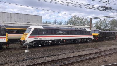 89001 at Crewe TMD. &copy; Luivery