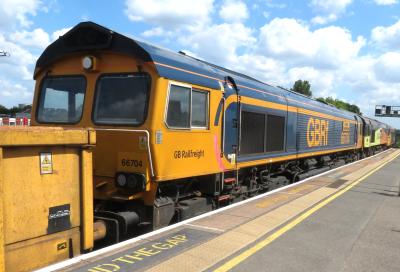 66704 at Clapham Junction. &copy; Geoff