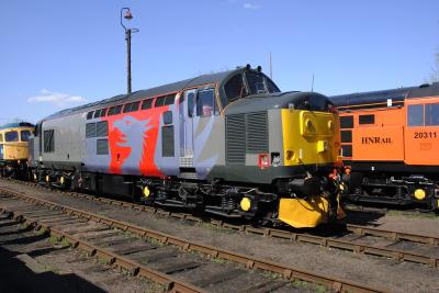 37884 at Barrow Hill. &copy; Kempydak