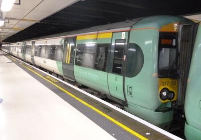 377150 at London Victoria. &copy; BigKev