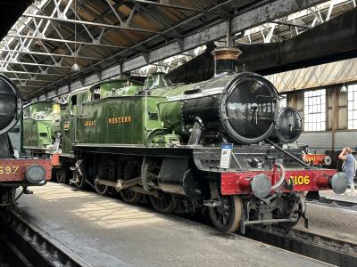 6106 steam at Didcot Railway Centre. &copy; Cookey84