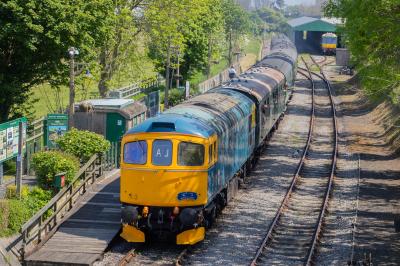 33053 at Swanage Railway - Herston Halt. &copy; Zain
