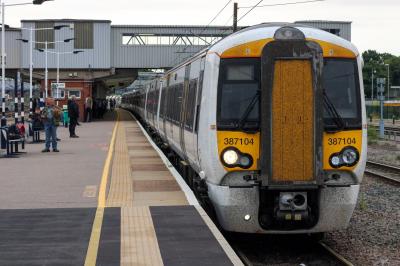 387104 at Peterborough. &copy; South Coast Trainspotter