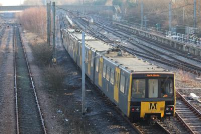 TW 4081 at Pelaw (Tyne & Wear Metro). &copy; ConnorsRailPhotography