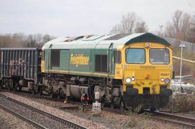 66607 at South Bank. &copy; ConnorsRailPhotography