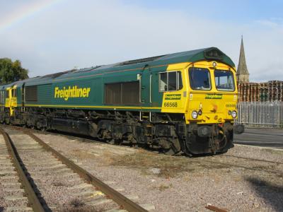 66568 at Leeds Vehicle Maintenance Facility (Leeds Midland Road). &copy; Byron5574