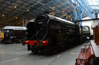 30925 steam at York National Railway Museum. &copy; AJax