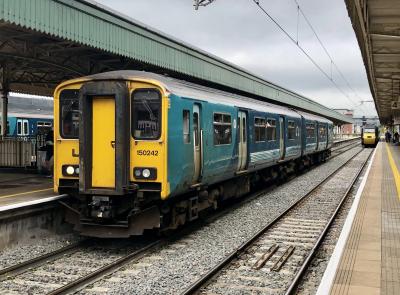 150242 at Cardiff Central. &copy; Steve
