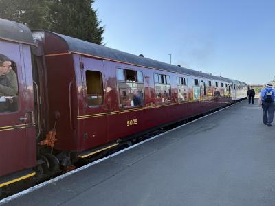 5035 coach at Severn Valley Railway - Kidderminster. &copy; AJax