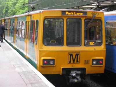 TW4023 at Tyne & Wear Metro system. &copy; Byron5574