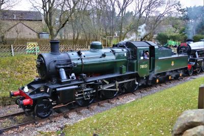 78022 Steam at Keighley & Worth Valley Railway - Oxenhope. &copy; stevexos