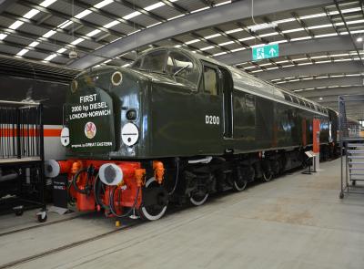 D200 at Locomotion, Shildon. &copy; AJax