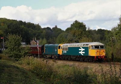 56098 at Severn Valley Railway - Highley. &copy; stevexos