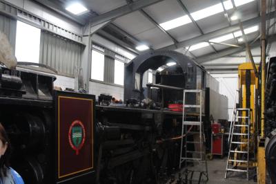 90733 steam at Keighley & Worth Valley Railway - Haworth depot. &copy; ConnorsRailPhotography