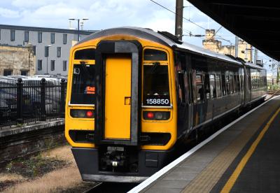 158850 at Newcastle. &copy; MJM