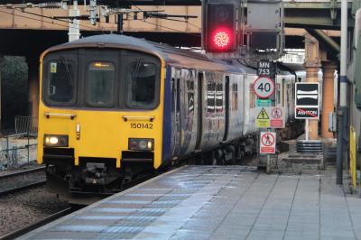 150142 at Manchester Victoria. &copy; ConnorsRailPhotography