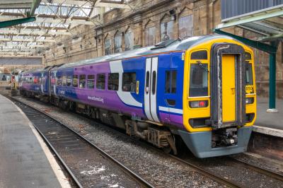 158850 at Carlisle. &copy; trainlogger