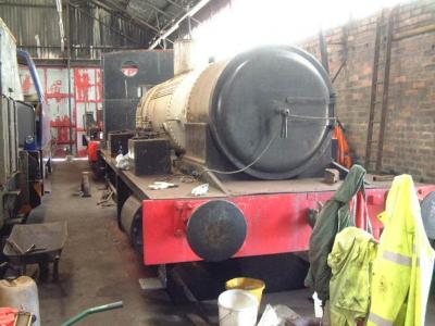 AB1614 STEAM at Scottish Industrial Railway Centre. &copy; Byron5574