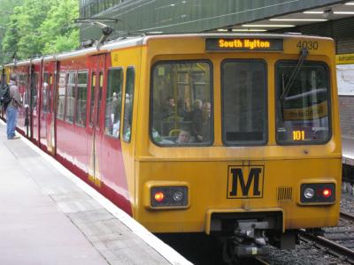 TW4030 at Tyne & Wear Metro system. &copy; Byron5574