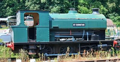 AE2004 steam at East Kent Railway. &copy; Geoff