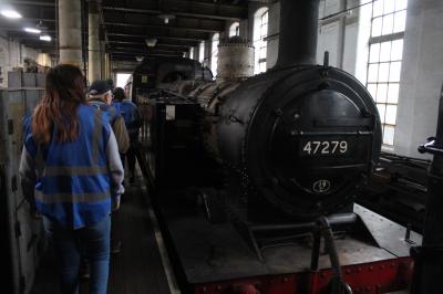 47279 steam at Keighley & Worth Valley Railway - Haworth depot. &copy; ConnorsRailPhotography