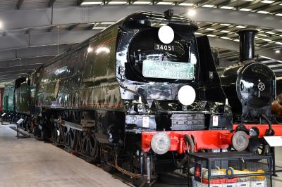 steam34051 at Locomotion, Shildon. &copy; MJM