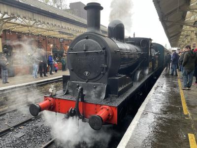 photo of 52322 steam at East Lancashire Railway - Bury