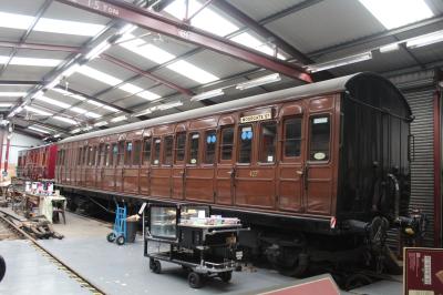 427 coach at Keighley & Worth Valley Railway - Ingrow. &copy; ConnorsRailPhotography