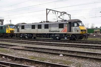 90048 at Crewe Basford Hall. &copy; Shotts