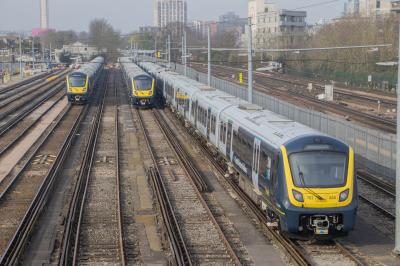 701045,701503,701008 at Clapham Junction Depot. &copy; Zain