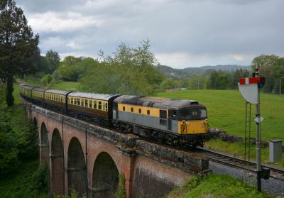 33108 at Severn Valley Railway - Oldbury Viaduct. &copy; AJax