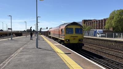 59203 at Eastleigh. &copy; Luivery