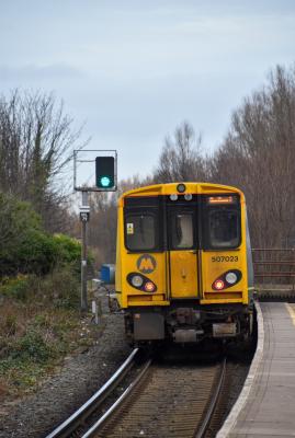 507023 at Bootle New Strand. &copy; Brodie