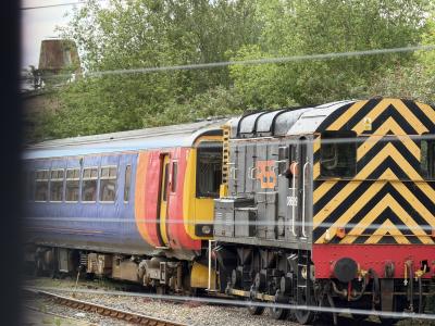 156497 at Wolverton Works. &copy; Luivery