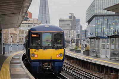 376017 at London Waterloo East. &copy; Zain