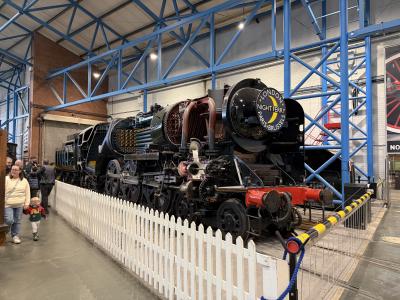 35029 steam at York National Railway Museum. &copy; AJax