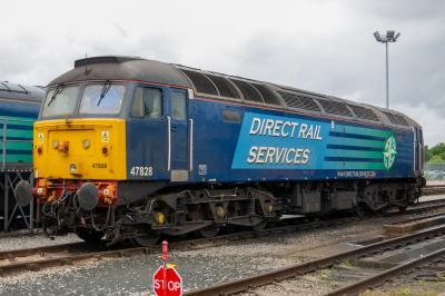 47828 at Carlisle Kingmoor DRS Depot open day. &copy; trainlogger