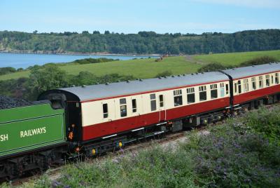 35333 coach at Dartmouth Steam Railway - Waterside. &copy; AJax