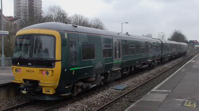 166214 at Bedminster. &copy; JM-Freightliner