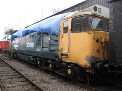 50050 at Yeovil Railway Centre. &copy; Byron5574