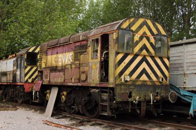 08709 at Wishaw - Railway Support Services. &copy; al66class59