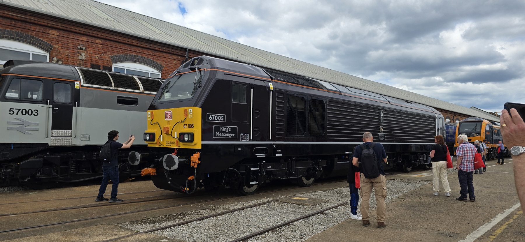 Photo of 67005 at Derby - The Greatest Gathering 2025 — trainlogger