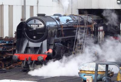92134 steam at North Yorkshire Moors Railway. &copy; BigKev