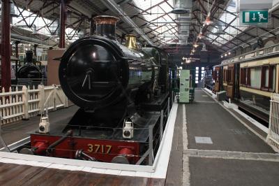 3717 steam at Swindon - STEAM - Museum of the Great Western Railway. © South Coast Trainspotter