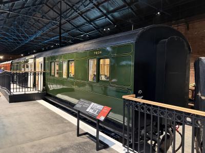 7834 coach at York National Railway Museum. &copy; AJax