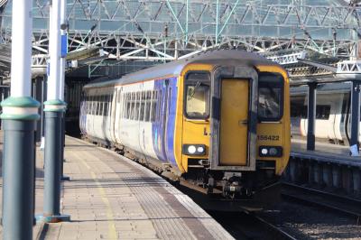 156422 at Manchester Piccadilly. &copy; ConnorsRailPhotography