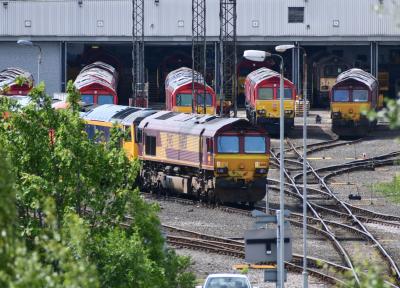 66158 at Toton TMD. &copy; MJM